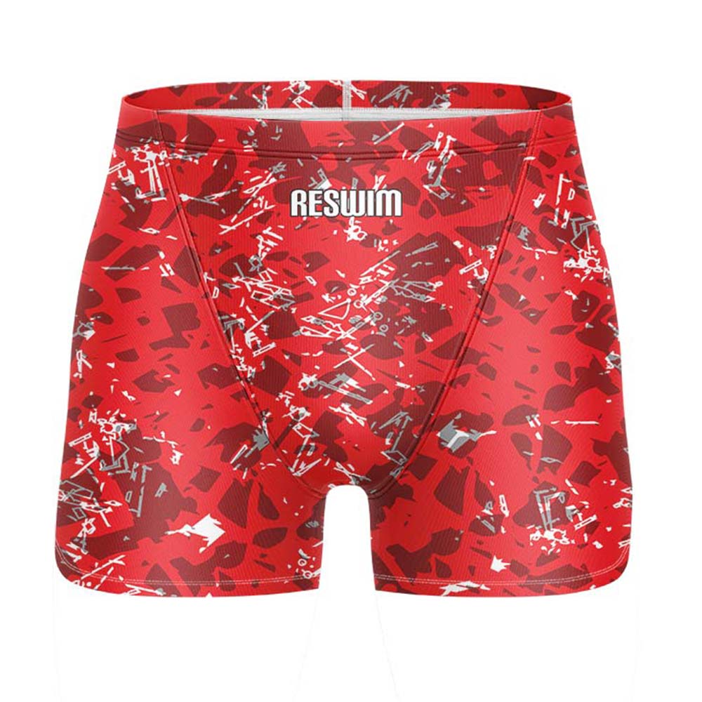 Swim Trunk Quick Dry - 夏用メンズスポーツトレーニングジャマー水着、スイミングトランクス、スイムサーフショートビーチタイツショーツ、速乾性ウォータースイミングパンツ