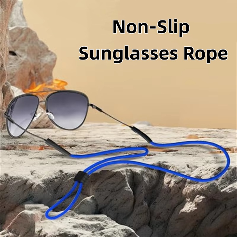 スポーツ用メガネストラップ1個、サングラスホルダー、男女兼用 - Sunglass Retainer Cord のレビューと価格