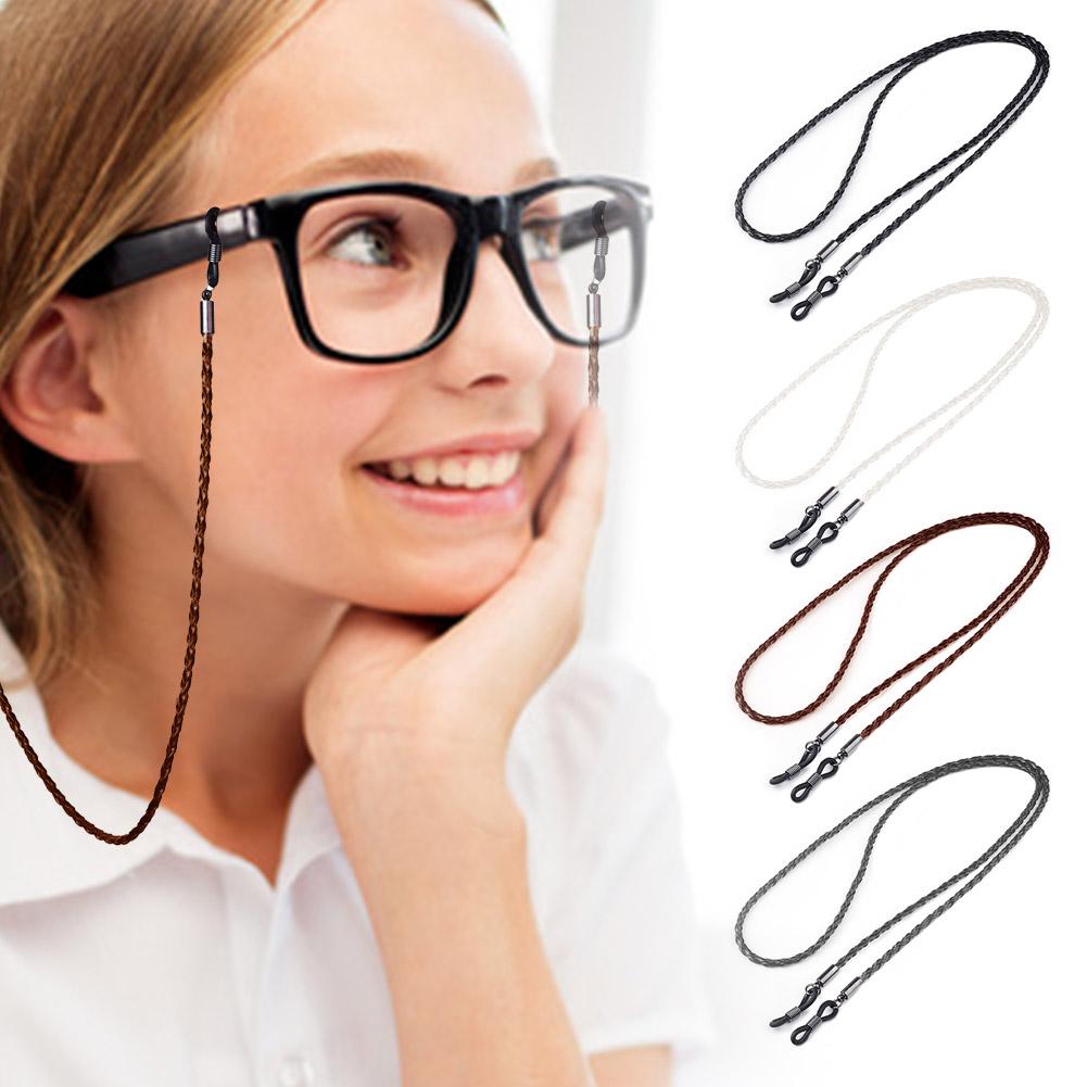 女性サングラスチェーン PU ツイストレザーロープチェーンス - Sunglass Retainer Cord のレビューと価格