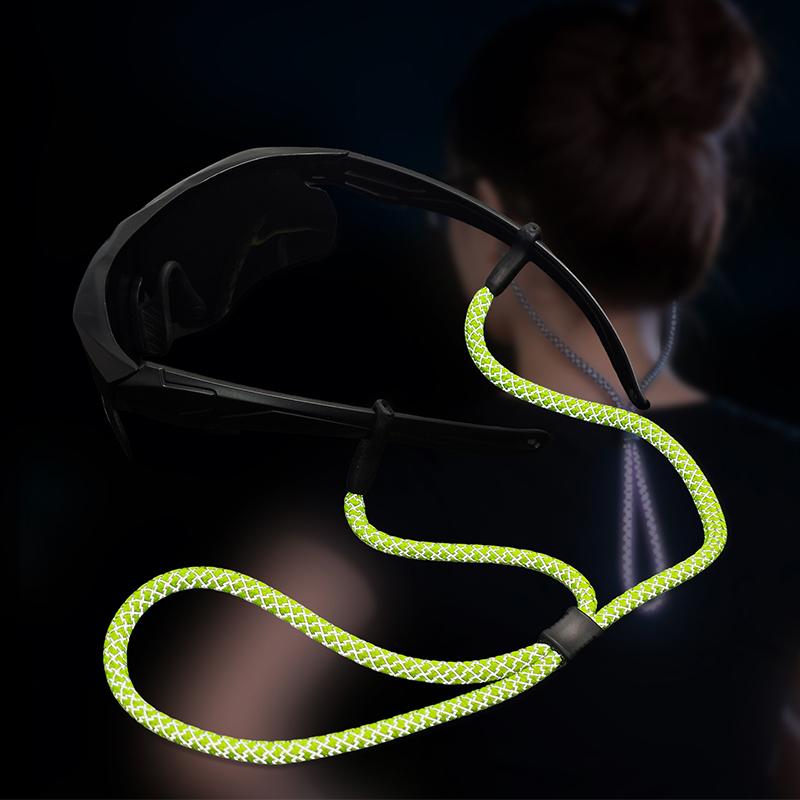 メガネチェーン 滑り止めサングラスロープ 反射ランヤードスト - Sunglass Retainer Cord のレビューと価格